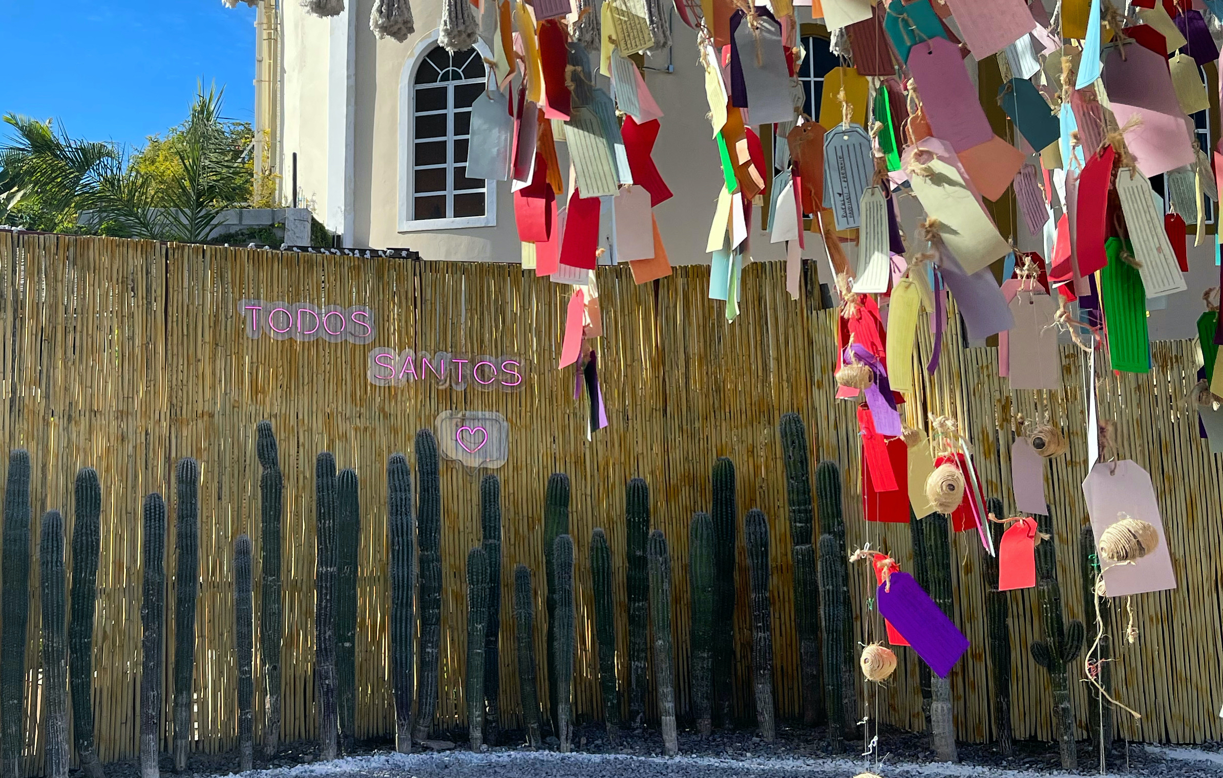 Todos Santos, Mexico sign